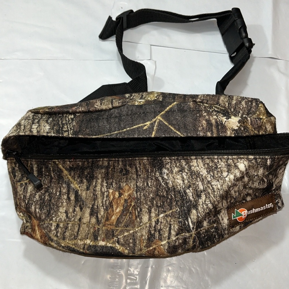 Bushmaster hunting canvas CAMO WAIST BAG FANNY PACK nylon adjustable waist mens